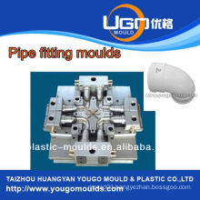 Professional mould factory for standard size plastic y pipe fitting pvc injection mould in taizhou China